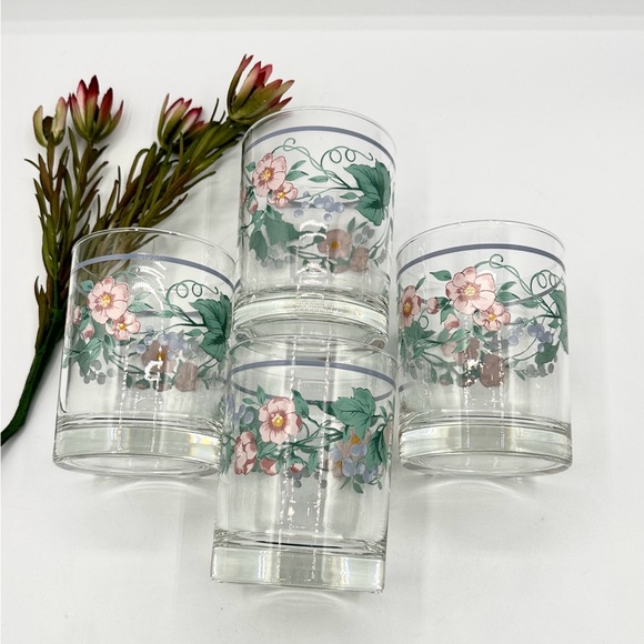 4 Vintage Kensington Double Old Fashion Glasses. 1980s. 10oz - Picture 4 of 11